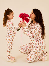Beary Much Love Mama Pajamas Detail 4 - TULLABEE