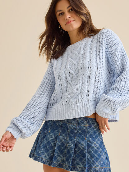 Colette Chenille Sweater - TULLABEE