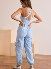 Ball Out Jumpsuit Detail 5 - TULLABEE