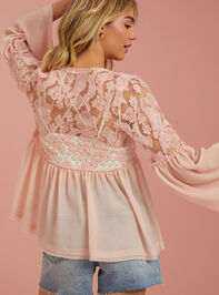 Rosemary Lace Tunic Top Detail 4 - TULLABEE