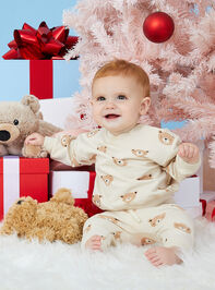 Teddy Bear Sweatshirt by Quincy Mae - TULLABEE