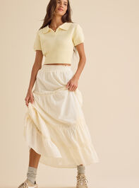 Paisley Collared Top Detail 2 - TULLABEE