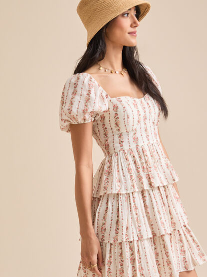 Whittney Floral Mini Dress - TULLABEE