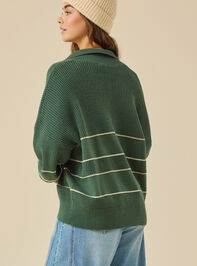 Kalea Quarter Button Sweater Detail 5 - TULLABEE