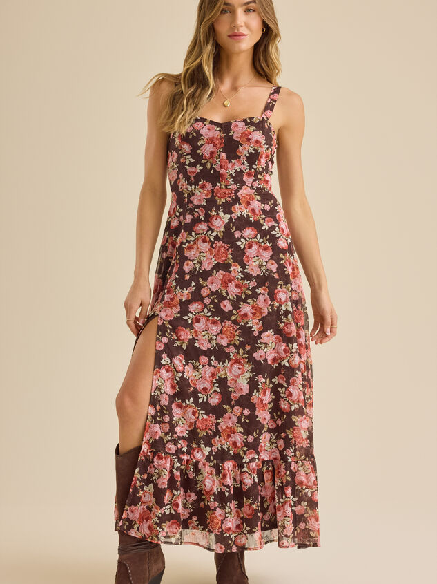 Nini Floral Corset Dress - TULLABEE