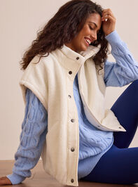 Summit Sherpa Button Vest - TULLABEE