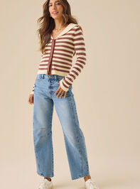 Yara Button Down Cardigan Detail 3 - TULLABEE