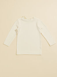Brylee Toddler Ribbed Mock Neck - TULLABEE