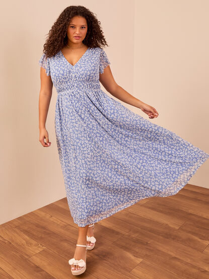 Rachel Floral Maxi Dress - TULLABEE