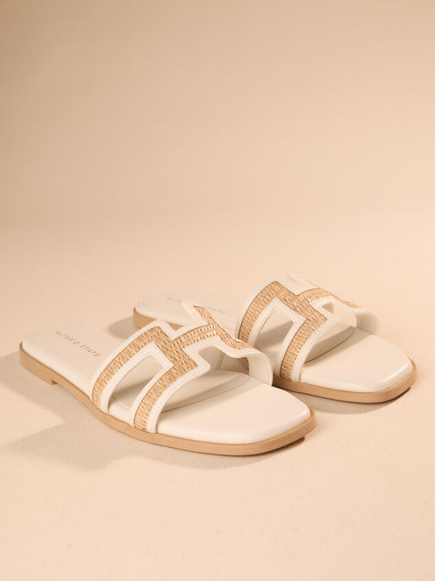 Enid Raffia Sandal - TULLABEE