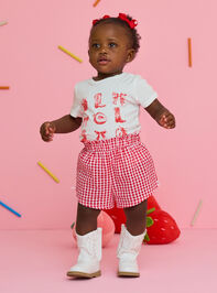 Camilla Gingham Short - TULLABEE