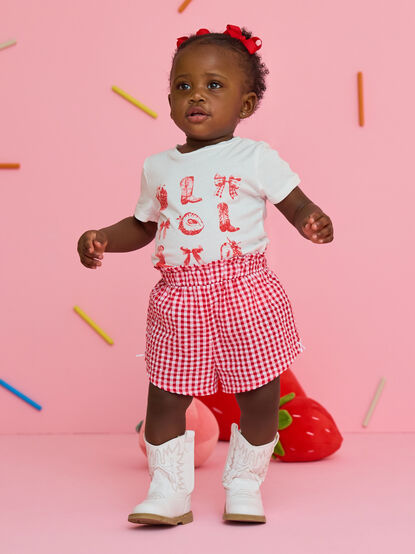 Camilla Gingham Short - TULLABEE