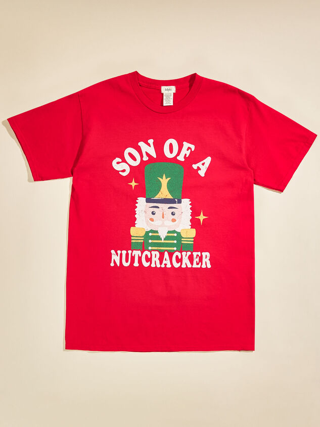 Son Of A Nutcracker Adult Tee Detail 2 - TULLABEE