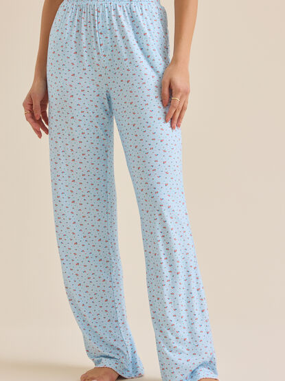 Piper Floral and Fruit Sleep Pant - TULLABEE