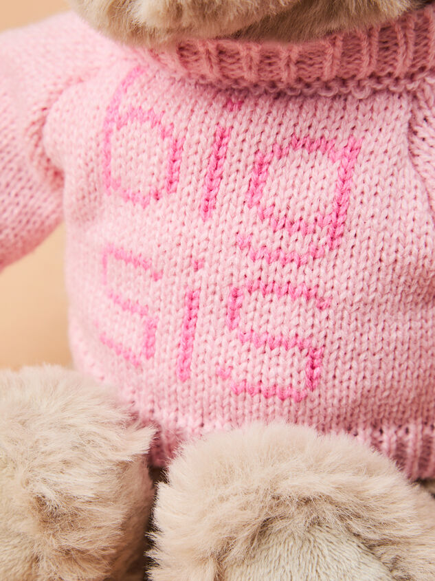 Big Sis Teddy Bear by Mud Pie Detail 3 - TULLABEE