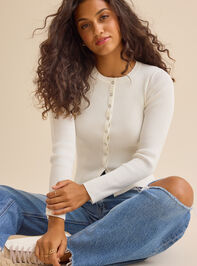 Viola Ribbed Cardigan - TULLABEE