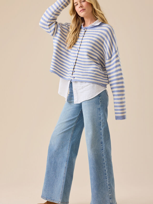 Hollen Striped Sweater Detail 5 - TULLABEE