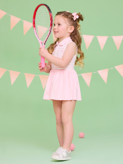Eva Plaid Polo Dress - TULLABEE