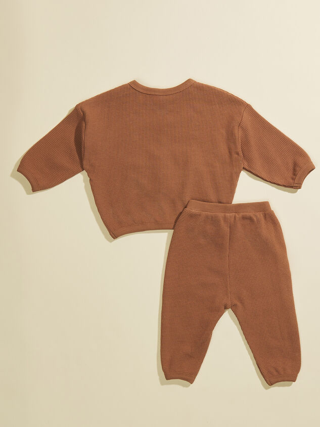 Maverick Toddler Sweat Set by Quincy Mae Detail 2 - TULLABEE