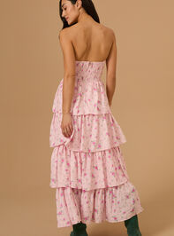 Martha Floral Maxi Dress Detail 6 - TULLABEE