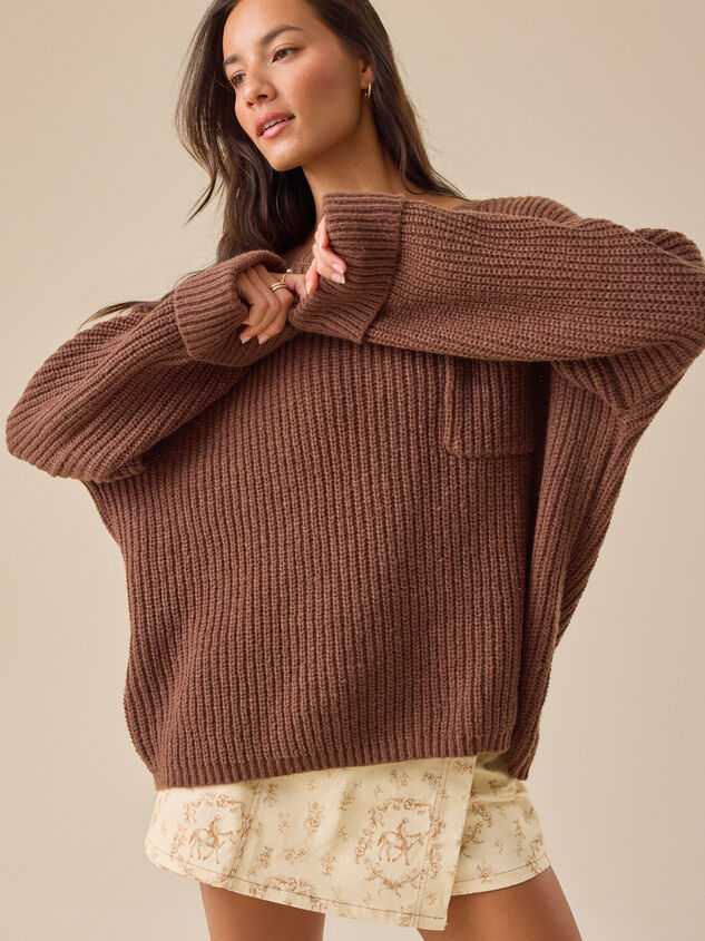 Mavis Pocket Sweater - TULLABEE
