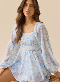 Alice Floral Smocked Romper - TULLABEE