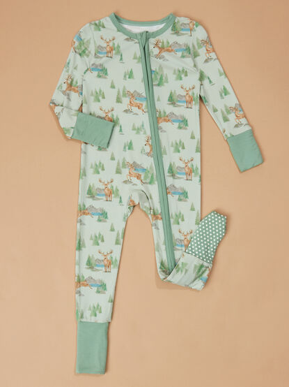 Buck Deer Footie - TULLABEE