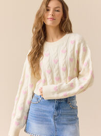 Carmen Heart Sweater - TULLABEE