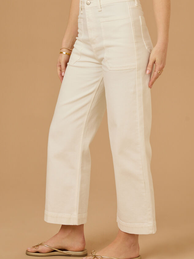 Layla Straight Leg Jeans Detail 4 - TULLABEE