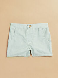 Ethan Striped Baby Shorts - TULLABEE