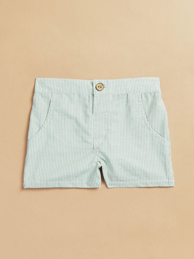 Ethan Striped Baby Shorts - TULLABEE