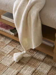 Hudson Upholstered & Wood Storage Bench Detail 2 - TULLABEE