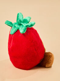 Berry Sweet Strawberry Plush Detail 2 - TULLABEE