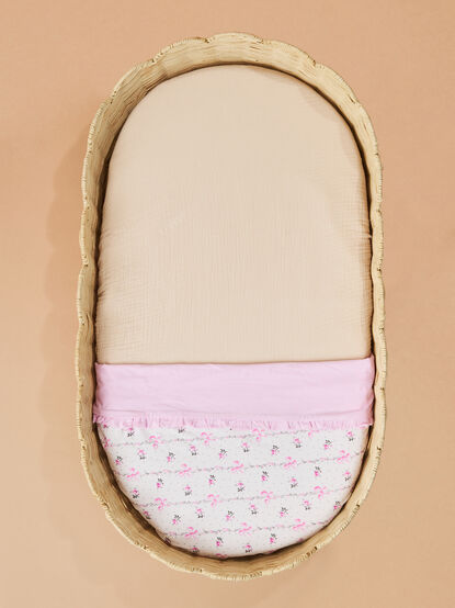 Floral Bow Swaddle - TULLABEE