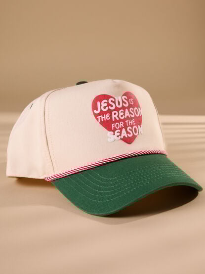 Jesus is the Reason Trucker Hat - TULLABEE