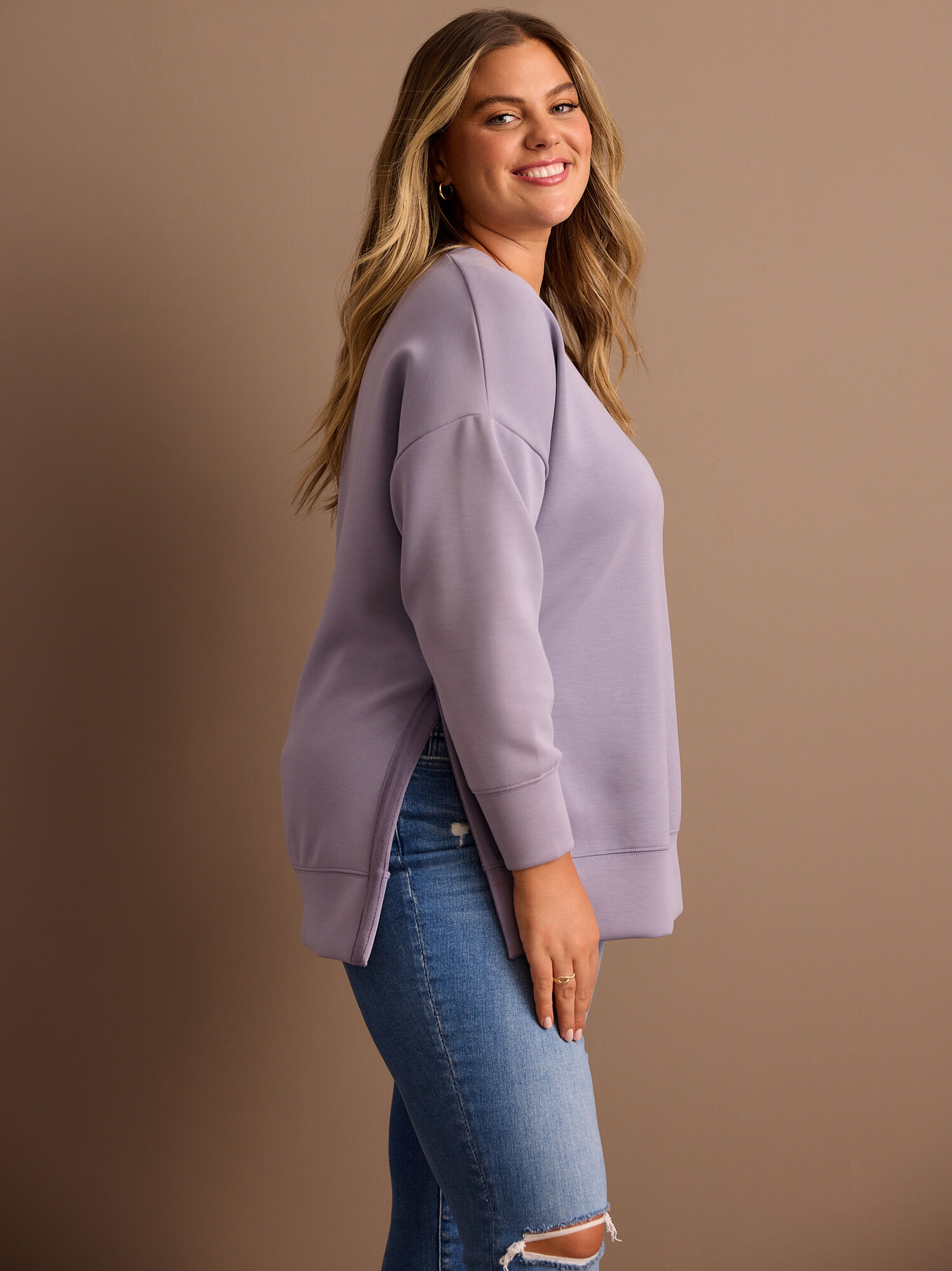 Super soft sweatshirt womens top