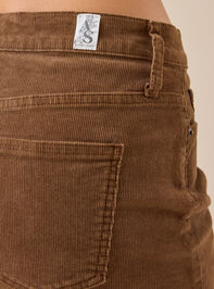 Sereena Corduroy Mini Skirt Detail 6 - TULLABEE