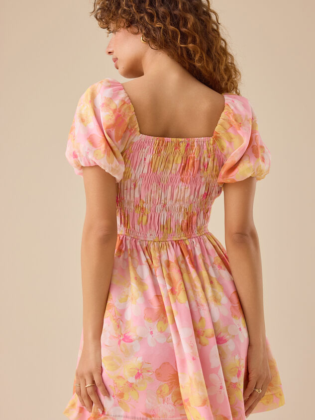 Sylvie Mini Dress Detail 3 - TULLABEE