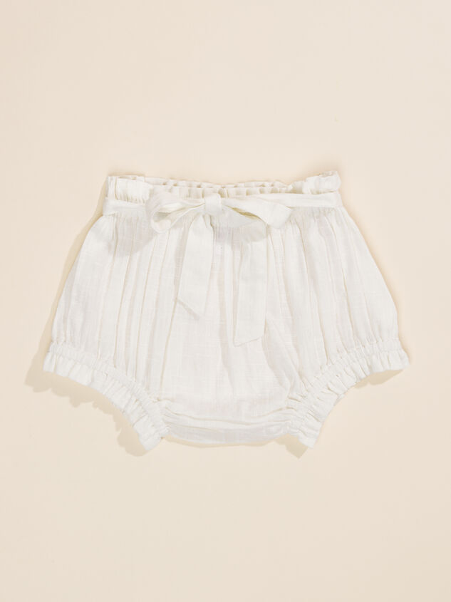 Parker Shorts - Ivory Detail 1 - TULLABEE