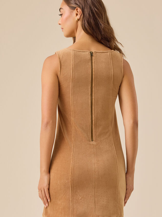 Elaine Corduroy Mini Dress Detail 6 - TULLABEE