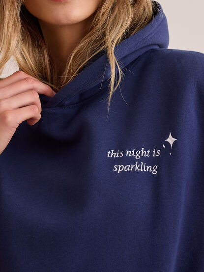 This Night Is Sparking Hoodie - TULLABEE