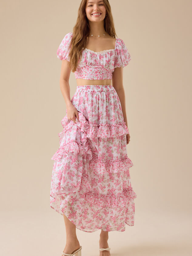 Lex Floral Top Detail 2 - TULLABEE