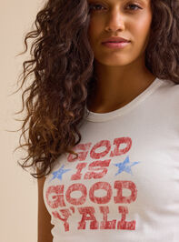 God is Good Y'all Baby Tee - TULLABEE