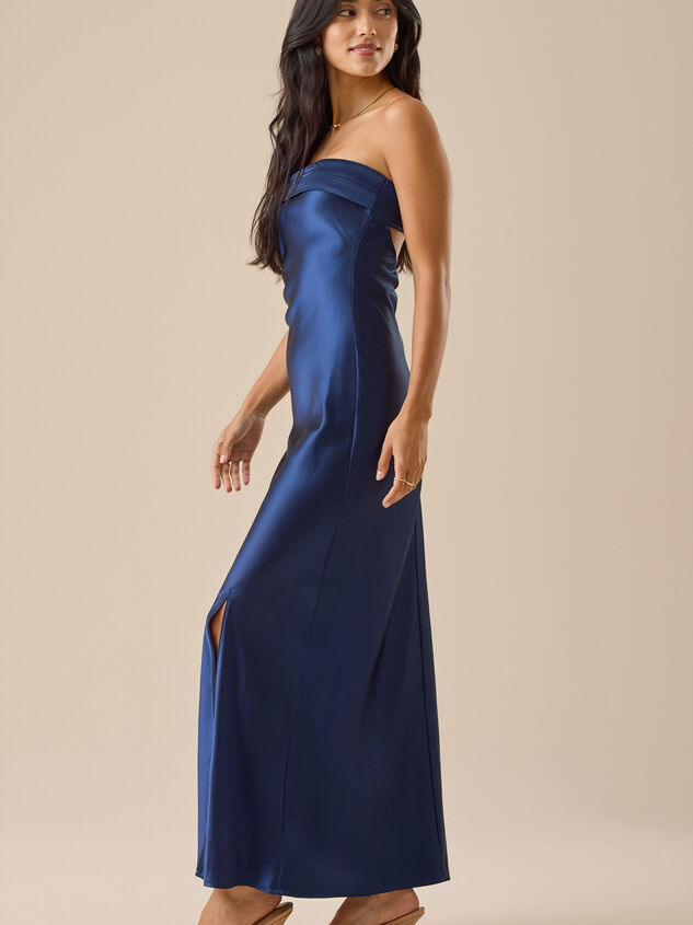 Paityn Strapless Maxi Dress Detail 4 - TULLABEE