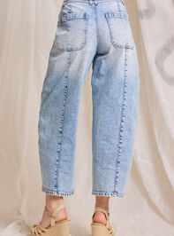 Connor Barrel Jeans Detail 6 - TULLABEE