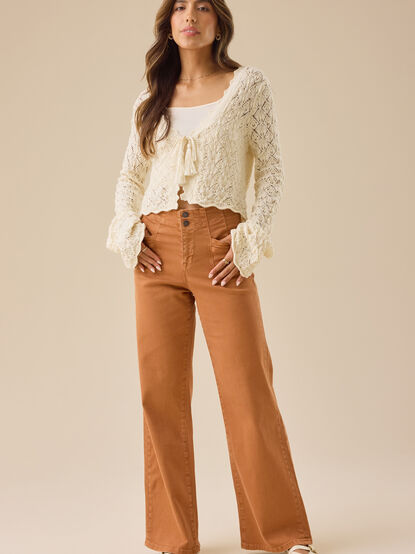 Cordelia Crochet Cardigan - TULLABEE