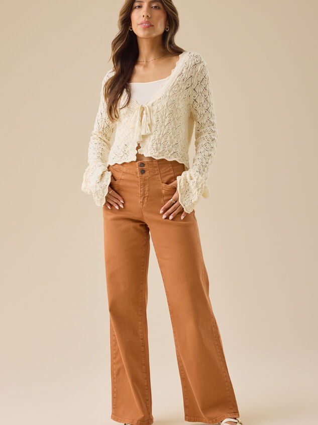 Cordelia Crochet Cardigan - TULLABEE