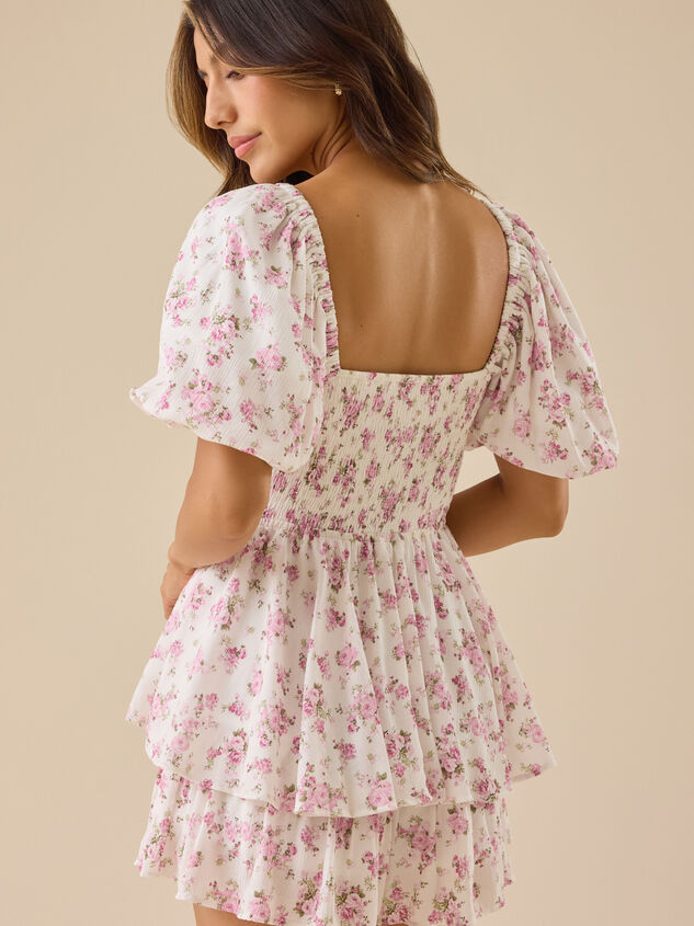 Phoebe Double Layer Romper Detail 5 - TULLABEE