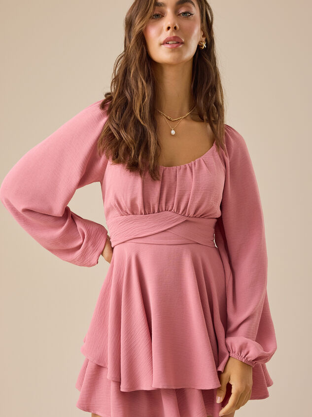 Marisol Crossover Romper Detail 3 - TULLABEE