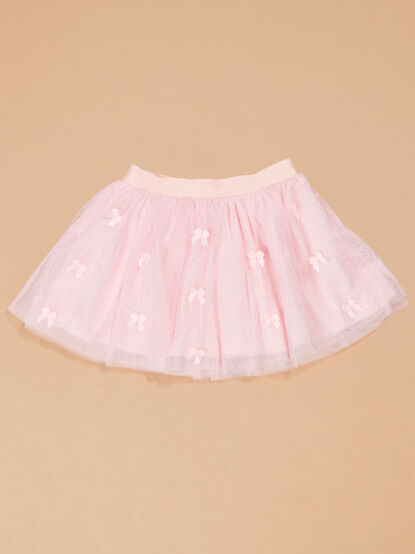 Satin Bow Tutu Skirt - TULLABEE